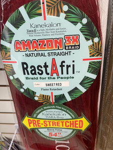RastAfri Amazon 3X Braid 54" Pre-Stretched