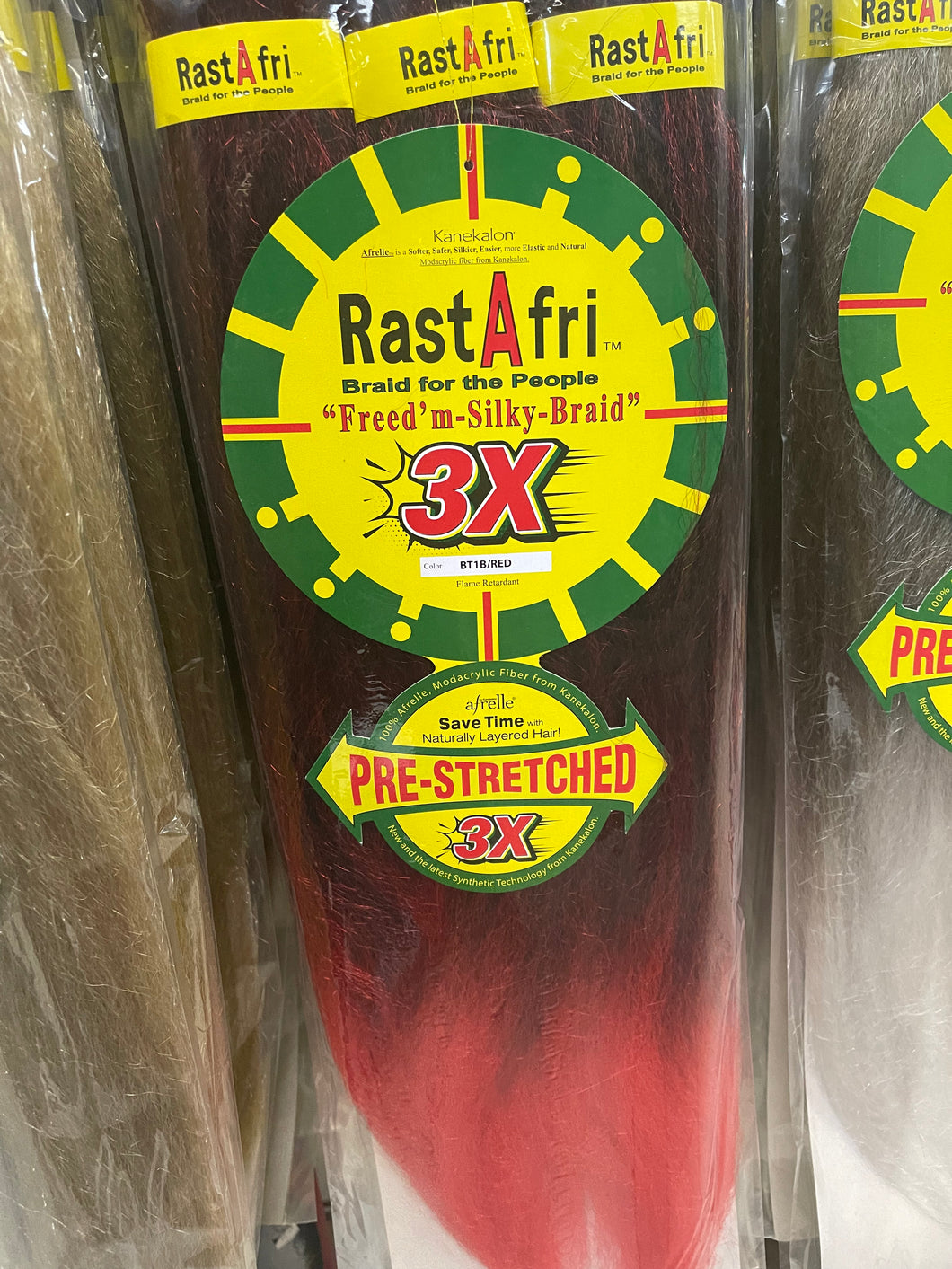 RastAfri FreedMSilky 3X prestretched