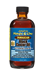 Jamaican Mango & Lime Black Castor Oil - Vitamin A, D, & E