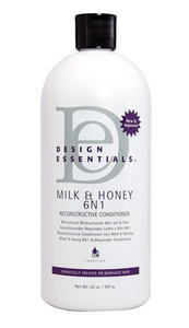 Design Essentials Milk & Honey 6 N 1 Reconstructive Conditioner