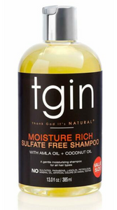 TGIN Moisture Rich Sulfate Free Shampoo For Natural Hair