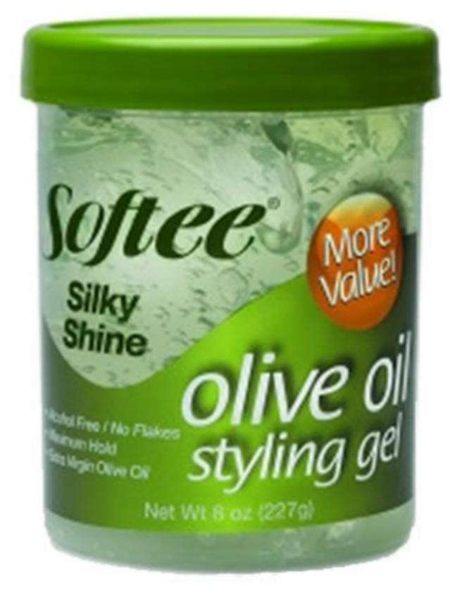 Softee Silky Shine Olive Oil Styling Gel