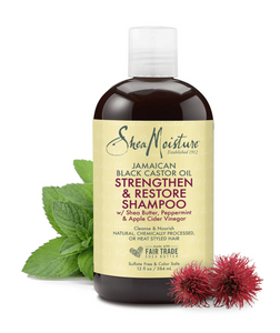 SheaMoisture Jamaican Black Castor Oil Srengthen, Grow & Restore Shampoo