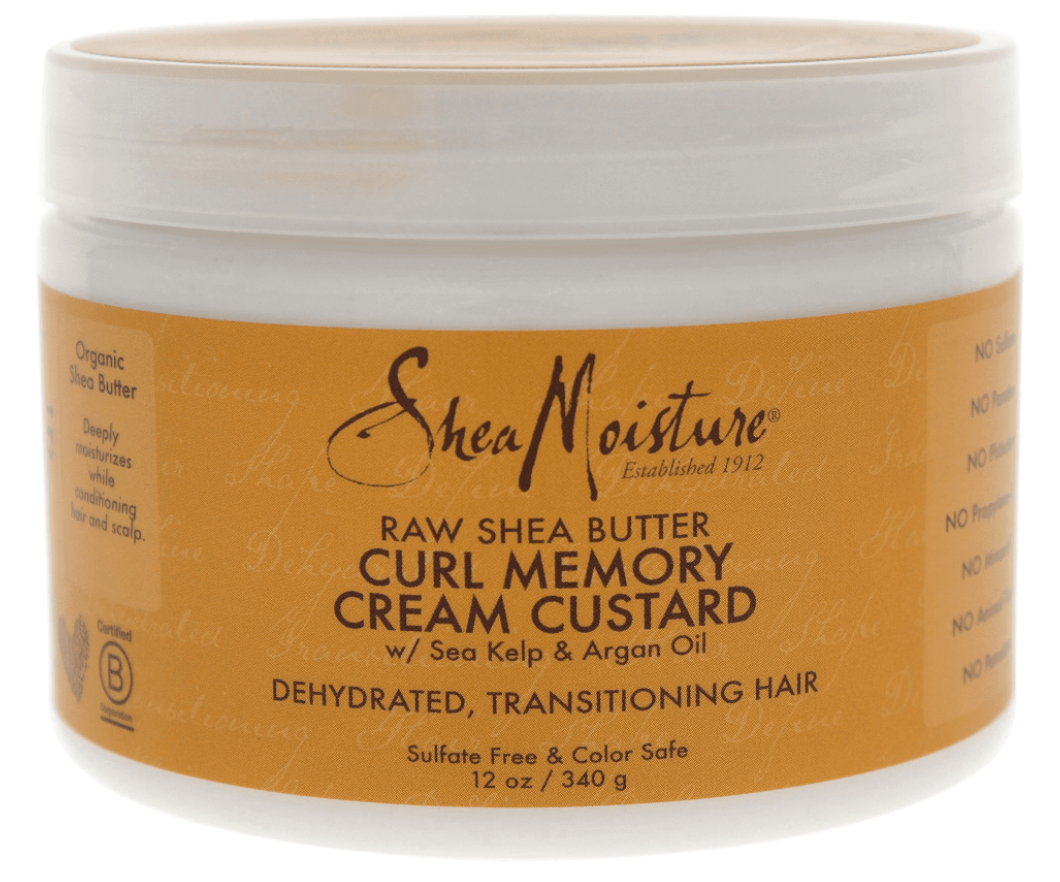 Shea Moisture Raw Shea Butter Curl Memory Cream Custard